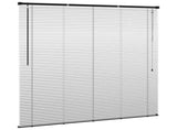 Venetian Blind Black 150 x 140 cm 25 mm PVC 42003742