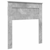 Bed Frame Concerte Grey 100 x 200 cm Solid Pine Wood 3409794