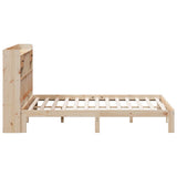 Bookcase Bed without Mattress 180x200cm Solid Wood Pine 3322607