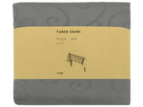 Table Cloth 5 pcs Rectangular Light Grey 140 x 140 cm 42040444