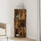 Corner Cabinet Smoked Oak 30.5x30x95cm Engineered Wood 889833