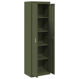 Storage Cabinet Olive Green 60 x 40 x200 cm Steel 3406206