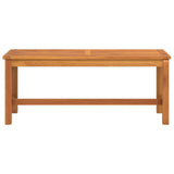 Garden Bench 110x35x45 cm Solid Wood Acacia 319419