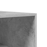 800238 Wardrobe Concrete Grey 50x50x200 cm Engineered Wood
