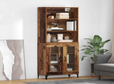 Highboard Old Wood 69.5 x 34 x 180 cm Engineered Wood 3415728