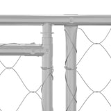 Dog Cage Silver 400 x 200 x 200 cm Galvanised Steel 3368306