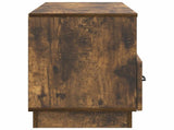 TV Cabinet Smoked Oak 102 x 34.5 x 47 cm Engineered Wood 895370