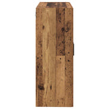 Wall-Mounted Cabinet 2 pcs Old Wood 69.5 x 34 x 90 cm 3394530