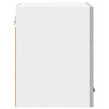 Hanging Cabinet 2 pcs Concrete Grey and White 30 x 31 x 40 cm 884121