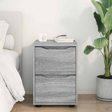 Storage Cabinet Grey Sonoma 40 x 48 x 57 cm Engineered Wood 888843