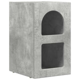 Bedside Table 2 pcs Concrete Grey 29.5 x 33.5 x 50 cm 891231