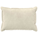 Cushion Cover 6 pcs HOUTEN Cream 50 x 80 cm Microfiber Fleece 920168