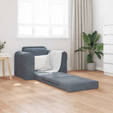 Sofa Bed Dark Grey 98 x 71 x 83 cm Velvet 4106667