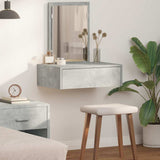 Dressing Table with Drawer Grey 60 x 40 x 70 cm Engineered Wood 865193