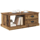 Coffee Table Old Wood 90 x 50 x 35 cm Engineered Wood 881361