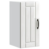 Kitchen Wall Cabinet Lucca High Gloss White Engineered Wood 853779