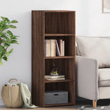 Highboard Brown Oak 45x41x124 cm Engineered Wood 846396
