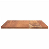 Table Top 60x60x2.5 cm Square Solid Wood Acacia 370924