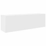 Bathroom Wall Cabinet White 100x25x30 cm Engineered Wood 860094