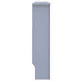 Radiator Cover 2 pcs Grey 152 x 19 x 81.5 cm Engineered Wood 3403231