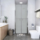 Shower Door Frosted ESG 86x190 cm 148795