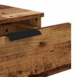 Console Table Old Wood 90x36x75 cm Engineered Wood 856945