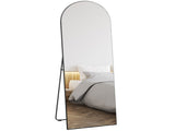 150cm Arched Full Length Mirror - Black T3398P343299