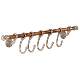 Coat Rack Wall Mounted 75x15 cm Aluminium 357836