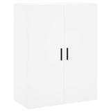 Highboard White 69.5x34x180 cm Engineered Wood 3198161
