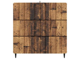 Drawer Cabinet Old Wood 66 x 34.5 x 92 cm Engineered Wood 894383