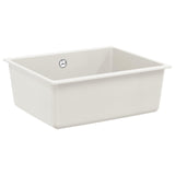 Sink White 530 x 460 mm 80% Quartz and 20% Resin 42028427