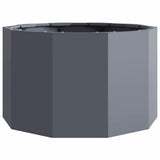 Planter Anthracite 60 x 60 x 35 cm Steel 883740