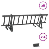 Roof Snow Guard Anthracite 800 x 29.5 x 34.5 cm Steel 42028451