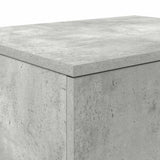 Storage Cabinet 2 pcs Concrete Grey 108 x 41 x 40 cm 866670