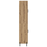 Highboard 2 pcs Artisan Oak Engineered Wood 3415833