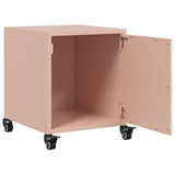 Bedside Cabinet Pink 36x38.5x43.5 cm Steel 846616