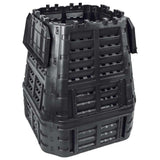 146277 Garden Composter Black 93,3x93,3x113 cm 740 L