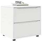 Storage Cabinet 60 x 48 x 57 cm Engineered Wood White 888827
