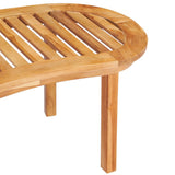 Garden Lounge Set Natural Teak Smooth-sanded teak hardwood Medium 3059963