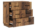 Drawer Cabinet Old Wood 66 x 34.5 x 87 cm Engineered Wood 895303