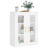 Wall Mounted Cabinet White 69.5x34x90 cm 828468