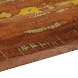 Table Top 180x40x2.5 cm Rectangular Solid Wood Reclaimed 371043