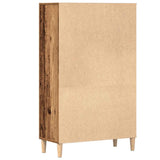Highboard Old Wood 70x31x115 cm Engineered Wood 856914