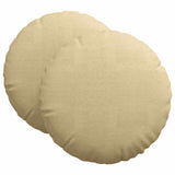 Seat Cushions 2 pcs Grey Green 80 cm Corduroy Fabric 42014264