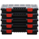Assortment Boxes 10 pcs 34.5x25x5 cm Polypropylene 3106443