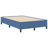 Box Spring Bed Blue 120 x 200 cm Velvet 42006965