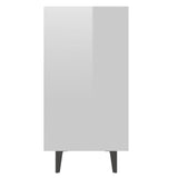 Sideboard High Gloss White 103.5x35x70 cm Engineered Wood 806046