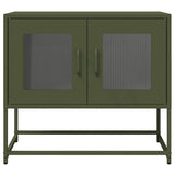 TV Cabinet Olive Green 68x39x60.5 cm Cold-rolled Steel 853336