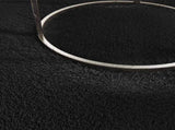 Washable Rug Soft Shaggy Black 160x230 cm Anti Slip 3188007