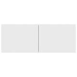 TV Cabinets 3 pcs White Engineered Wood 3078701